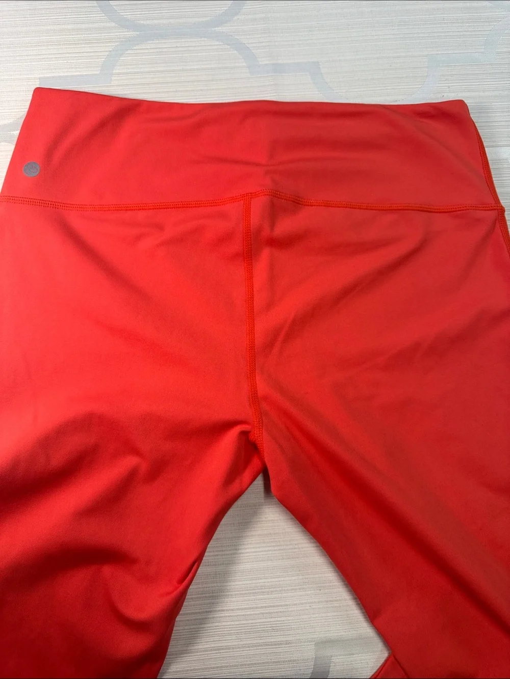 Zella Coral-Red Capri Leggings - Picture 6 of 9